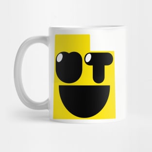 Utah States of Happynes- Utah Smiling Face Mug